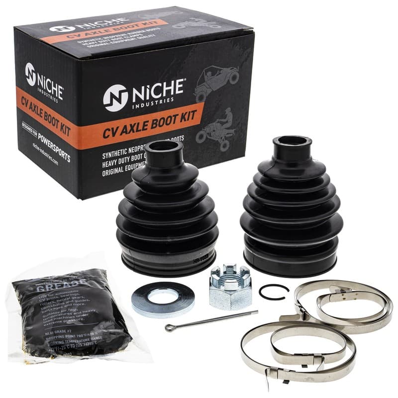 NICHE Front CV Axle Boot Kit for Can-Am Defender HD8 HD5 705401345 705401355 UTV