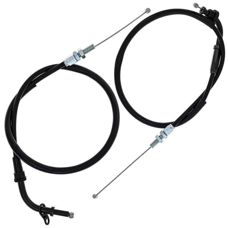 NICHE Push Pull Throttle Cable Set for Suzuki Hayabusa GSX1300R 58300-24F00