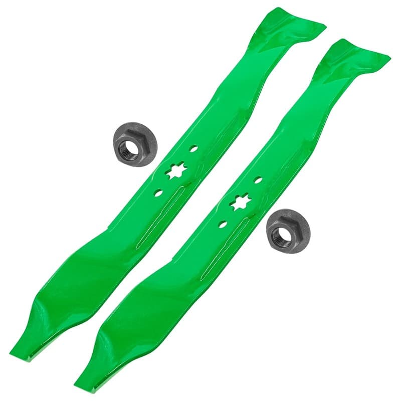Caltric 742-0610 38" Deck Blades For MTD / Troy Bilt / Cub Cadet / White Outdoor