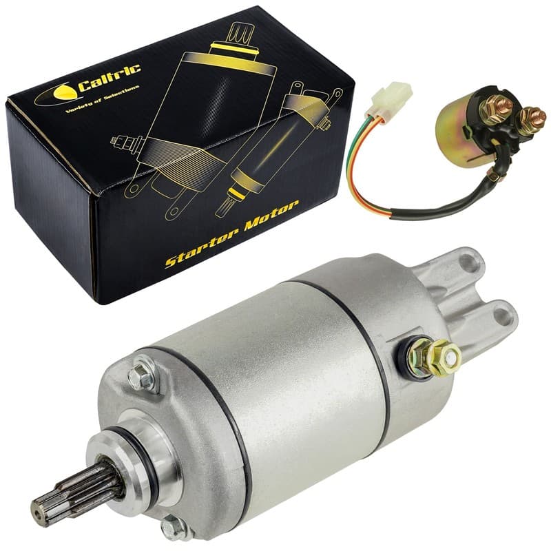 Starter and Relay Solenoid for Honda Foreman 450 TRX450FM TRX450FE 2002-2004