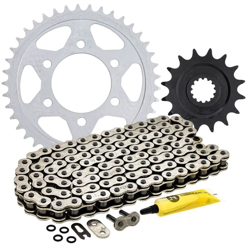 Sprocket Chain Set for Kawasaki Ninja ZX9R 16/41 Tooth 525 O-Ring Front Rear Kit