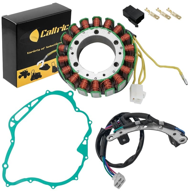 Stator W/Pickup Coil And Gasket for Yamaha Virago 700 XV700 XV 700 1984-1985