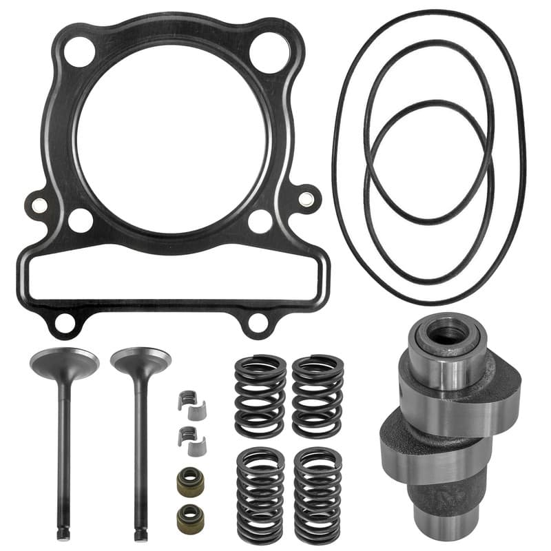 Camshaft and Cylinder Head Valve Gasket Kit for Yamaha Big Bear 400 YFM400 00-04