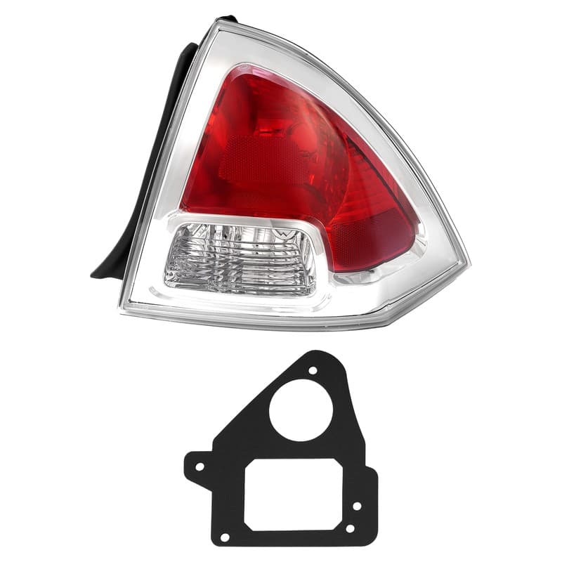 Passenger Side Chrome Brake Tail Light For Ford Fusion 2006-2009 #6E5Z13404B