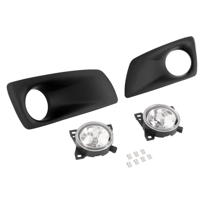 Pair Bumper Driving Fog Lights W/Fog Lamp Cover For Kenworth T660 2008-2015
