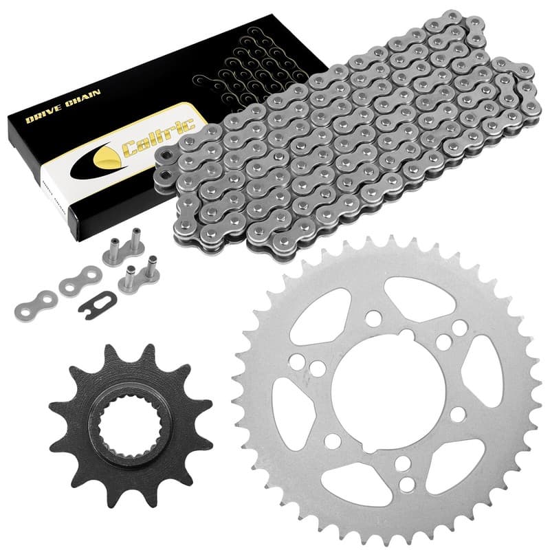 Drive Chain & Sprockets Kit for Polaris Trail Boss 250 1995 1996 1997 1998 1999
