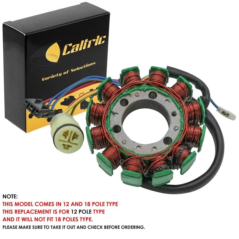 Stator for Honda TRX300FW TRX-300FW Fourtrax 300 1988 1990 Magneto **12 POL**