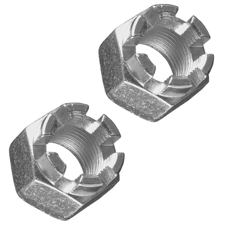 2 Front or Rear Axel Nuts Fit Kawasaki Mule 3010 KAF620/ KAF950 Diesel 2001 2008