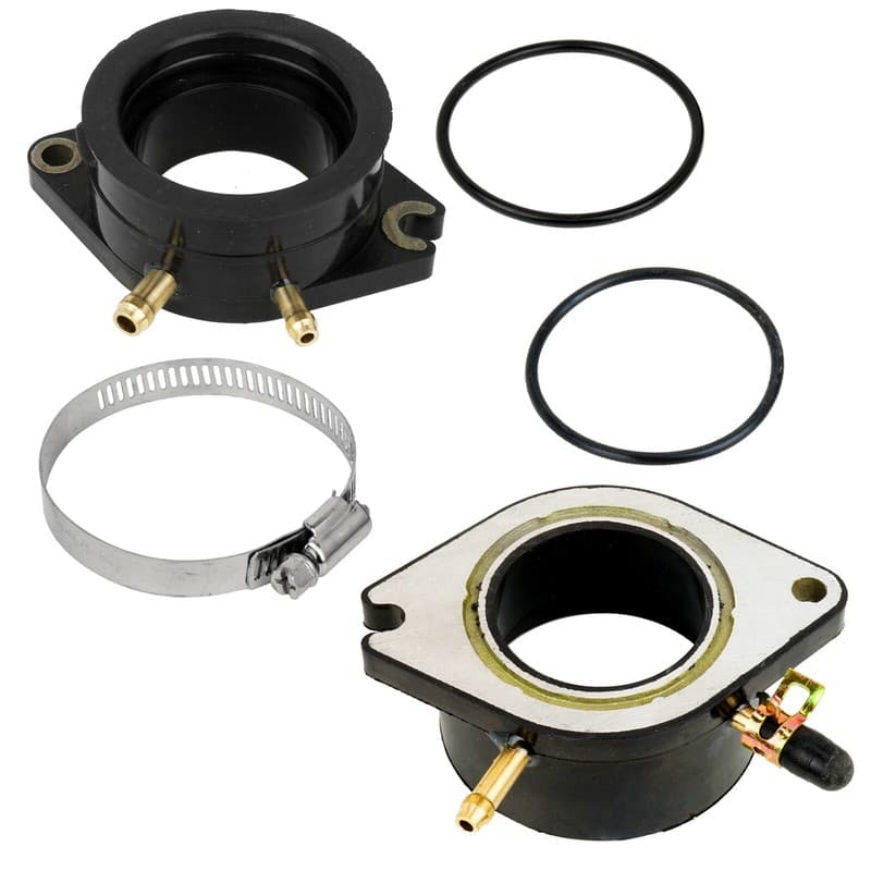 Carburetor Carb Intake Joint W/Clamp O-Ring for Yamaha Virago 1100 XV1100 86-87