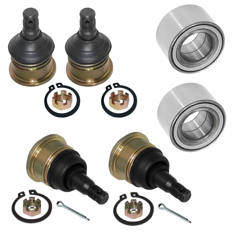 2 Front Knuckle Ball Joint Bearing for Yamaha Grizzly 700 YFM700 4X4 2007-2012