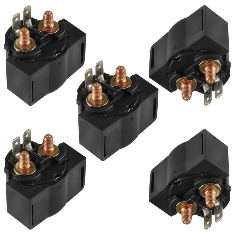 5x Starter Solenoid Relays for Kawasaki Ninja 600R ZX600 1985-87 ZX750F 1987-90