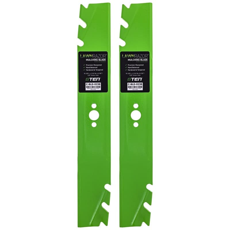LawnRAZOR Mower Blade for Exmark ECKA30 Commercial S X Series 116-6358-03 2-Pack