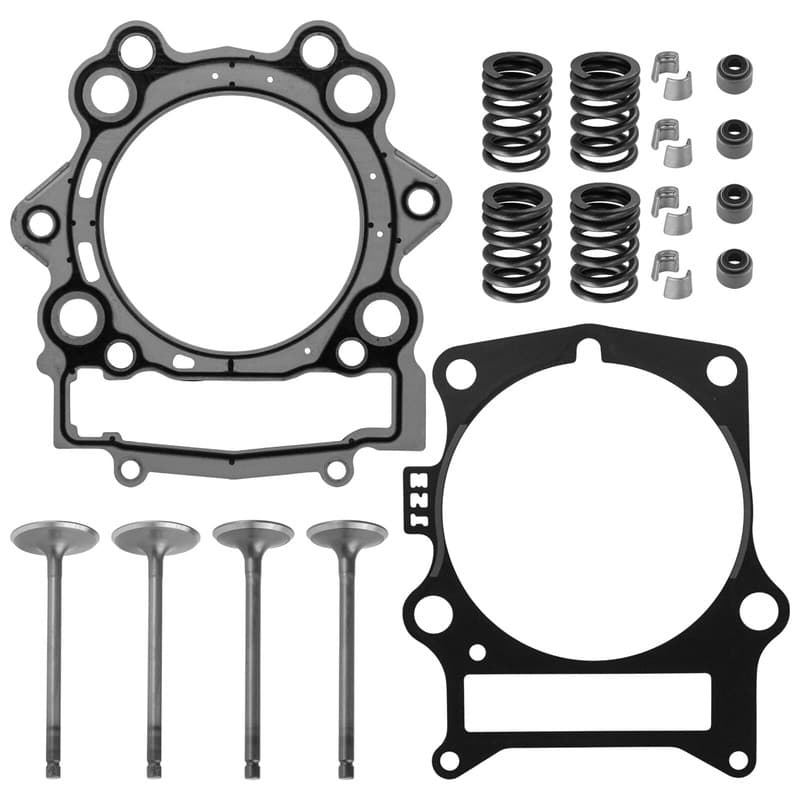 Cylinder Intake Exhaust Valve Kit for Yamaha Rhino 700 YXR700F Fi 2008-2013