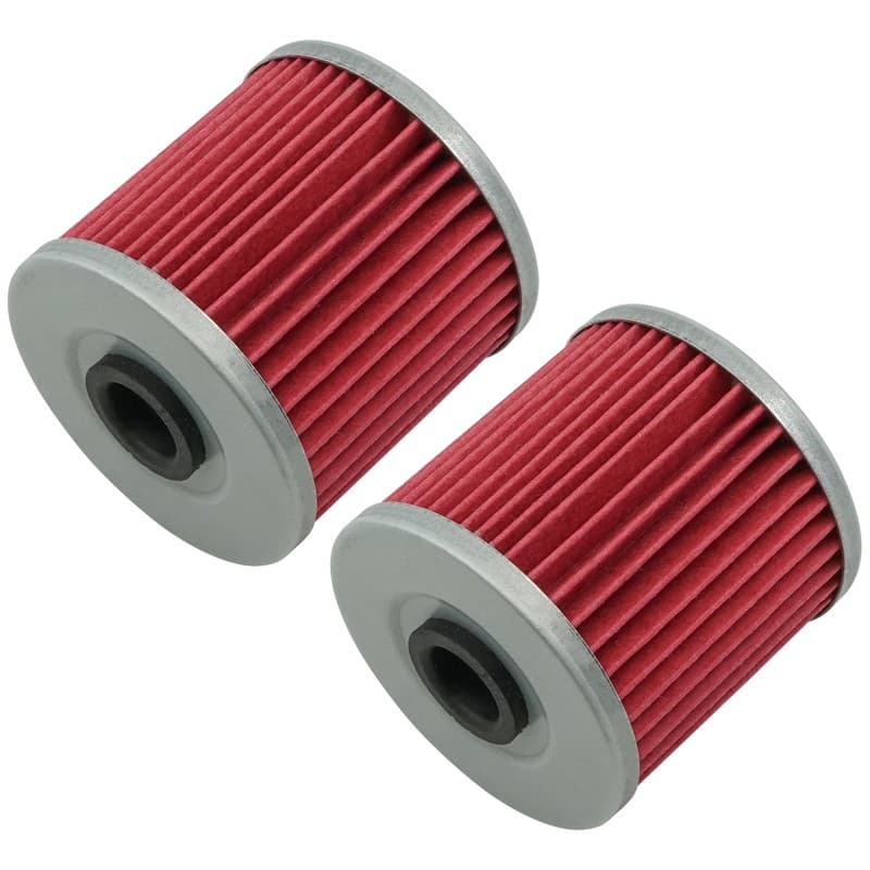 2 Pack Oil Filter for Kawasaki Bayou 250 KLF250 2003 2004 2005 2006 07 08 09-11