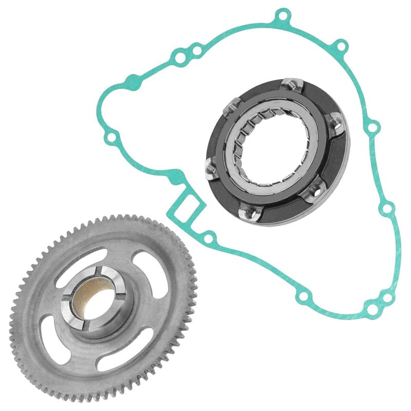 Starter Clutch Idler Gear W/ Gasket for Kawasaki Prairie 400 KVF400 1997-2002