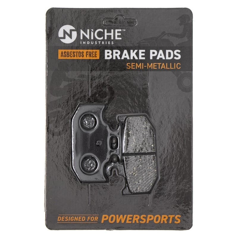NICHE Brake Pad Set for Yamaha 5B4-25806-00 BG4-25806-00 Parking Semi-Metallic