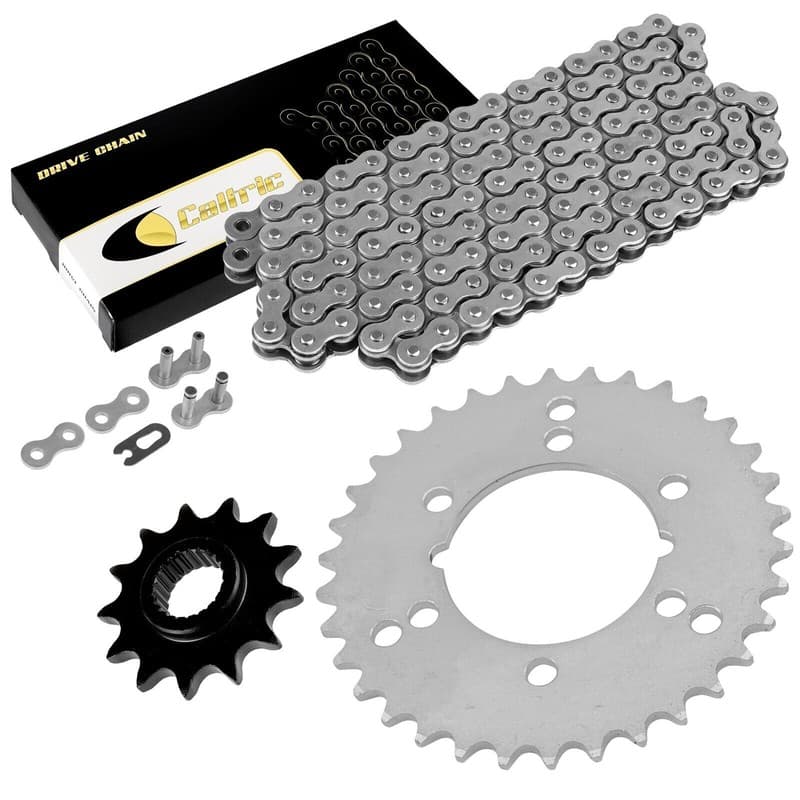 Drive Chain & Sprockets Kit for Polaris Trail Boss 250 1991 1992 1993