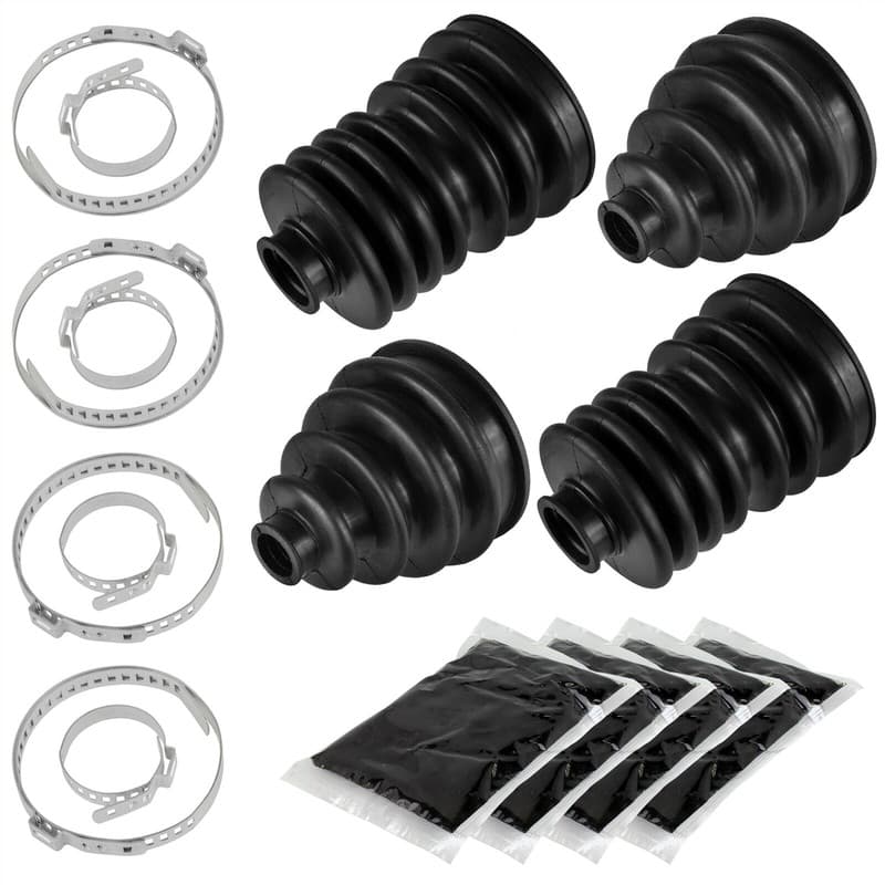 Fits John Deere XUV850D XUV855D Diesel Rear Axle Inner Outer CV Boot Kit 2 Sets