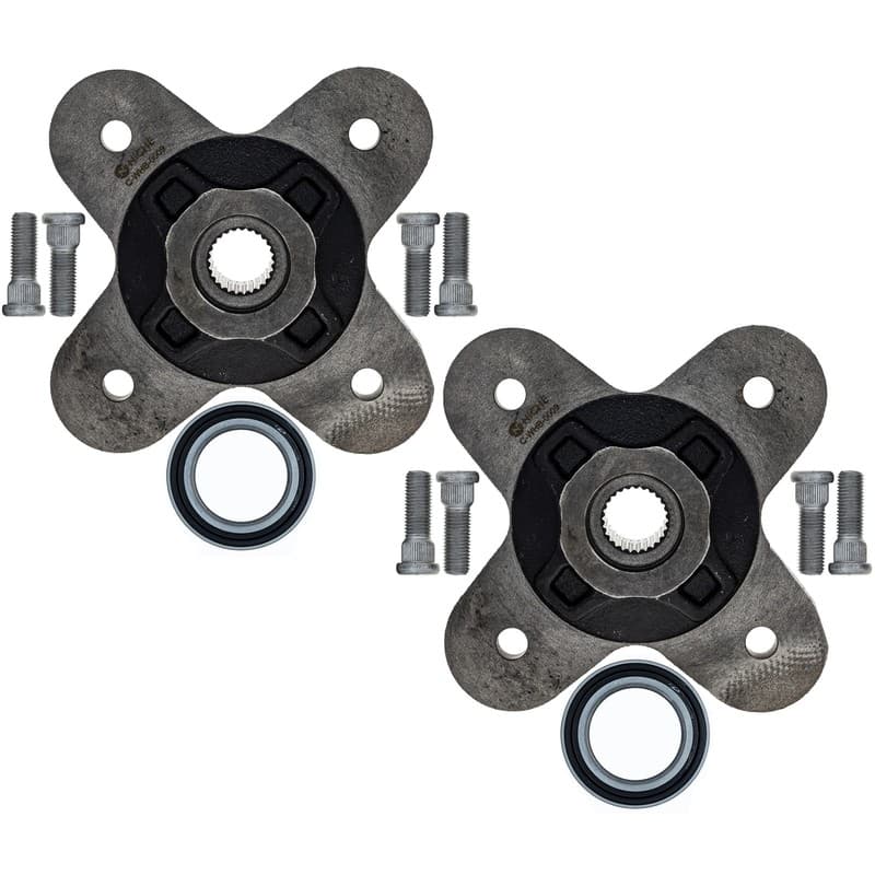 NICHE Front Wheel Hub Kit Set For Polaris 2017 Ranger XP 1000 EPS 5139978-458