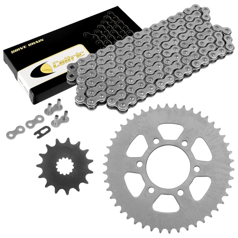 Drive Chain and Sprockets Kit for Kawasaki EX650 Ninja 650R 2006-2019