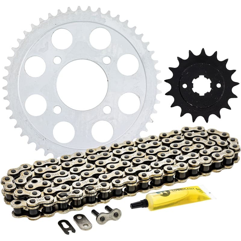 Sprocket Chain Set for Honda CB750F 17/48 Tooth 530 Rear Front Combo Kit