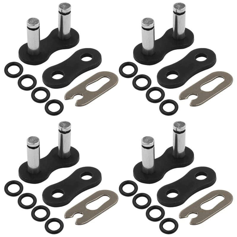525 Chain Master Link w/ O Ring For Motorcycle Bike ATV Connecting Link Black