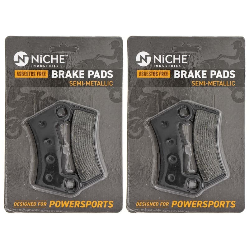 NICHE Semi-Metallic Brake Pad Set for Polaris Outlaw RZR 900 2203318 2208936