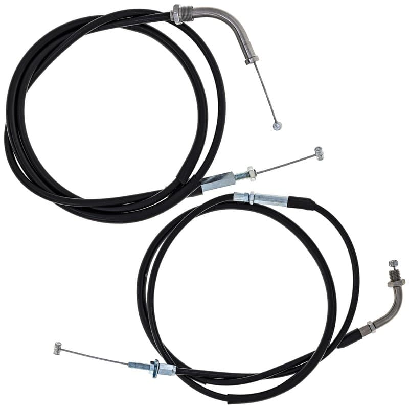 NICHE Push Pull Throttle Cable Set Honda GL1100 1100I GL1100A 17910-MB9-670
