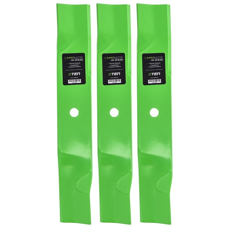 LawnRAZOR Mower Blade Set for Craftsman Z8200 Z8400 942-04416 01005337 3-Pack