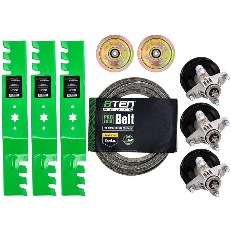 Deck Kit Blade Spindle Belt Idler for MTD Cub Cadet LGT1054 SLT1554 54 Inch