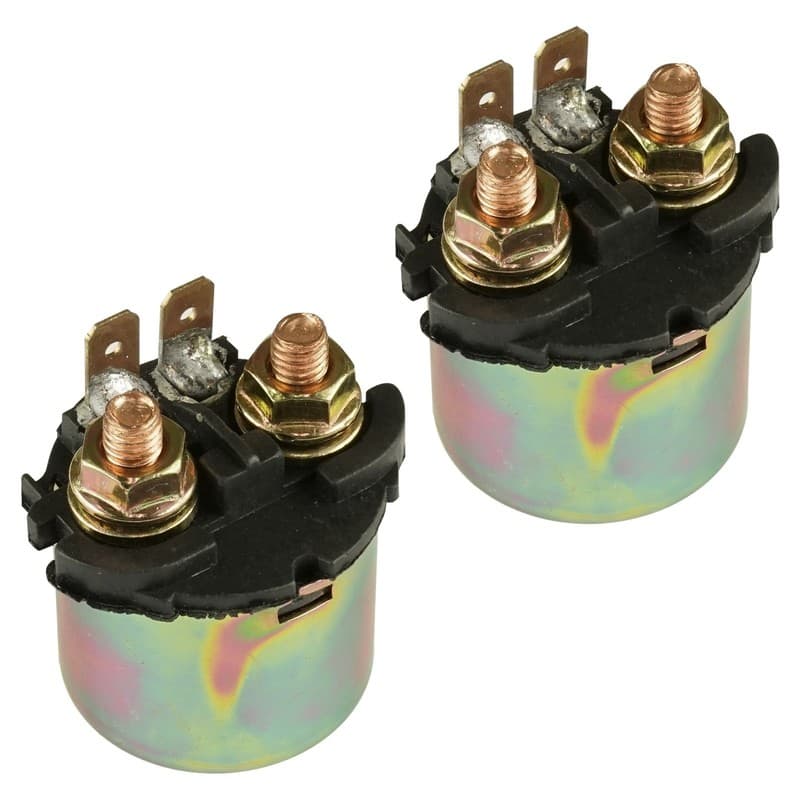 2x Starter Solenoid Relays Kawasaki Lakota Sport KEF300 2001-2003 / 27010-1098