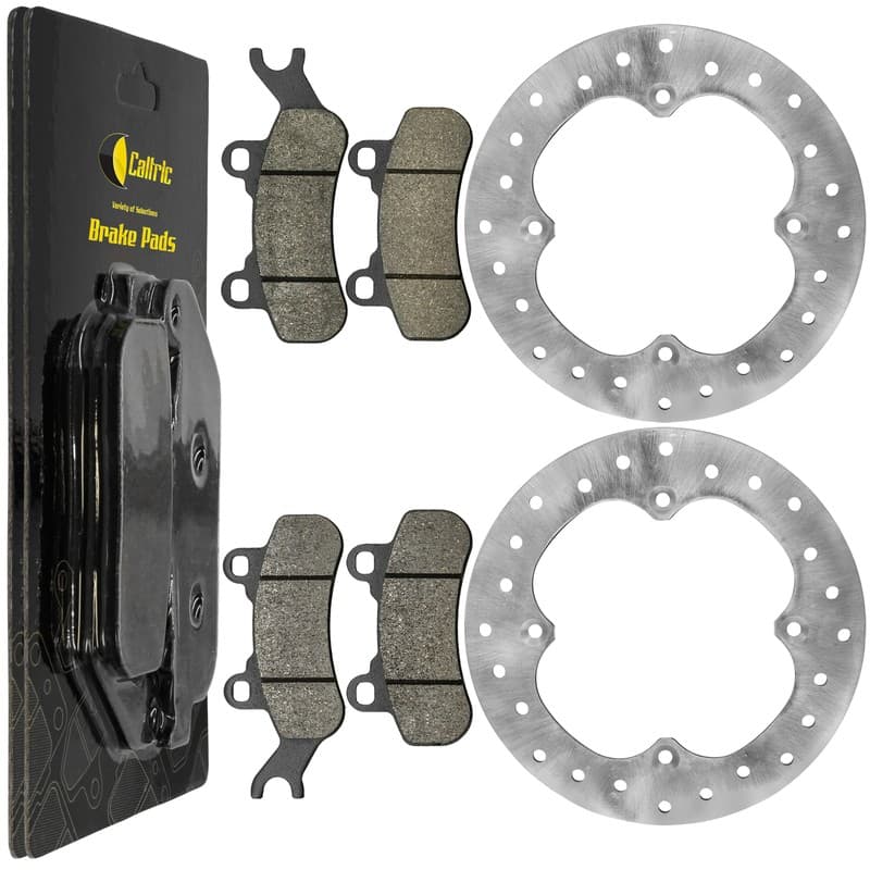 Front or Rear Brake Disc Rotor w/ Brake Pads for Can-Am Maverick X3 900 HO 2018