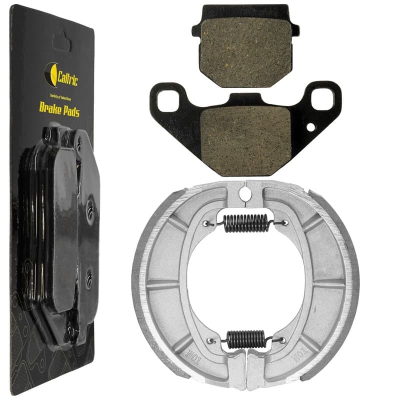 Front Brake Pads and Rear Shoes for Suzuki AH80 1992, AN125HK 2006 2007 2008
