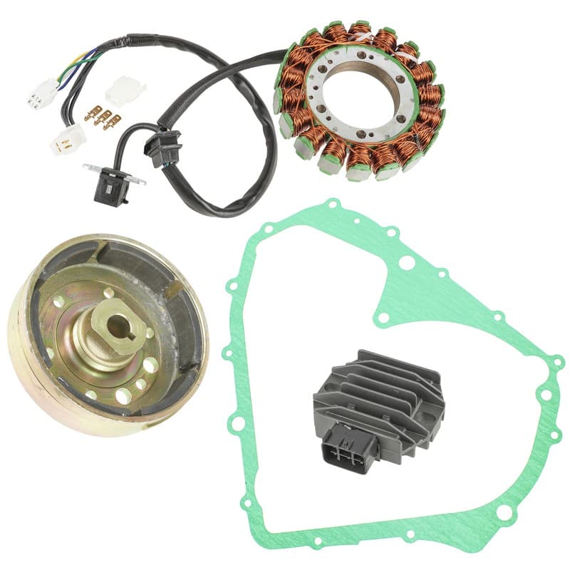 Stator Regulator Flywheel for Suzuki LTA400 LT-A400 Eiger 400 4X4 2x4 Auto 02-07