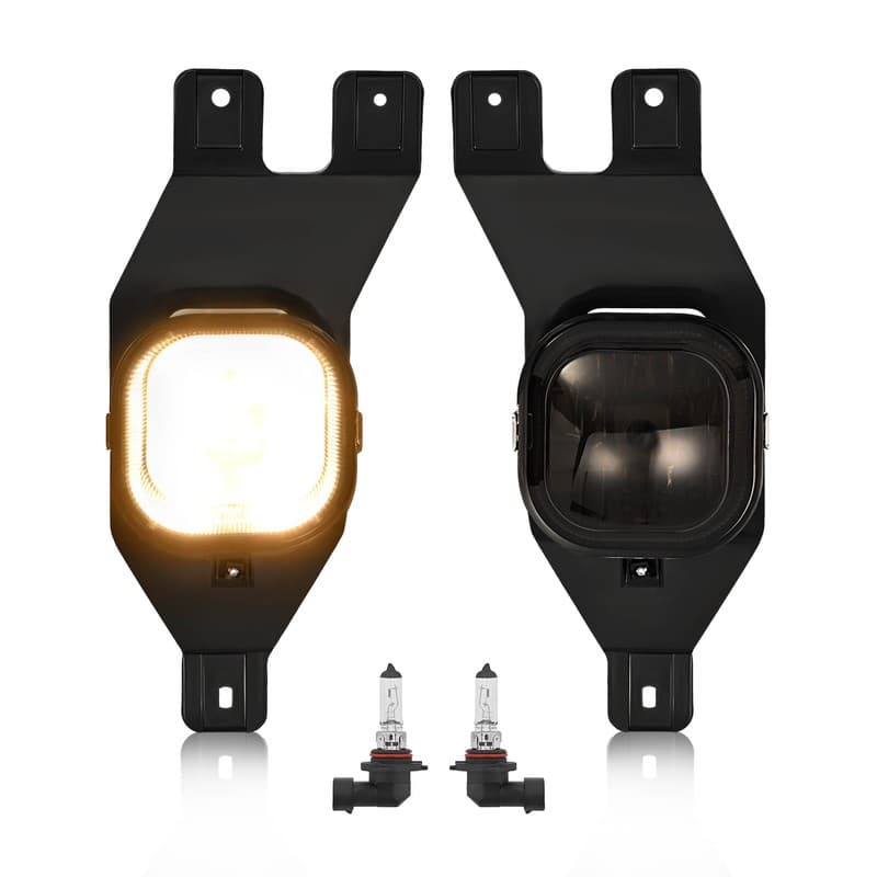 For Ford Excursion F250 F350 F450 Super Duty 2001-2004 Fog Lights Lamps w/Bulb