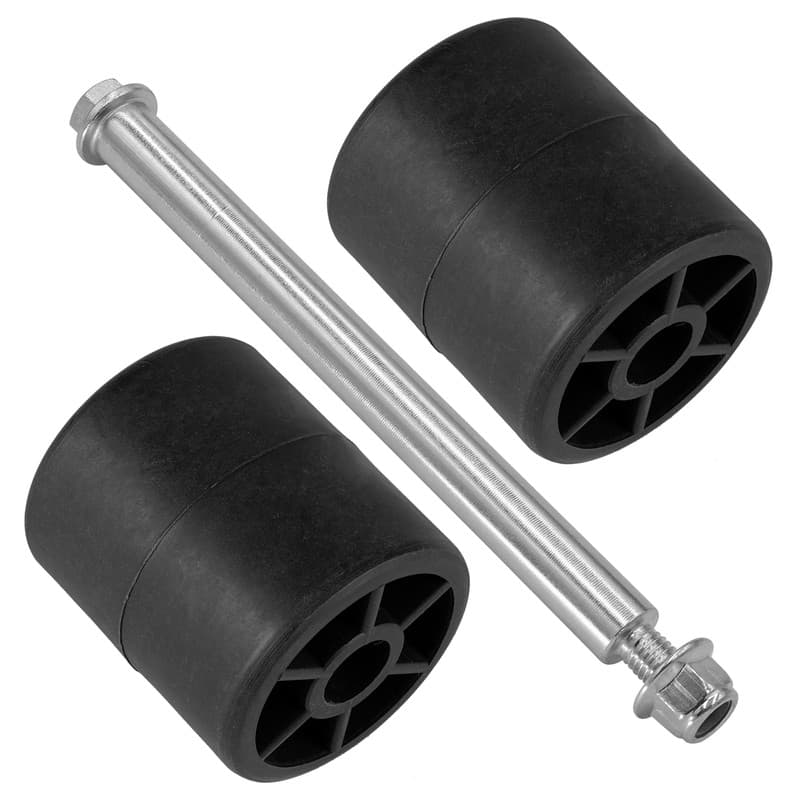 M113955 M158262 Deck Rollers & Pin For John Deere X300 X304 X310 X320 X330 X340