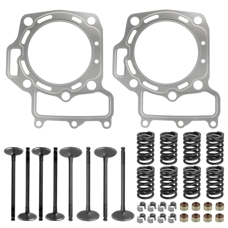 Cylinder Intake Exhaust Valve Kit for Kawasaki Brute Force 650 KVF650F 2006-13
