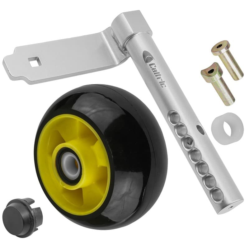54C 62C Deck Rear Left Wheel w/ Arm for John Deere X465 X475 X485 X495 (-040000)