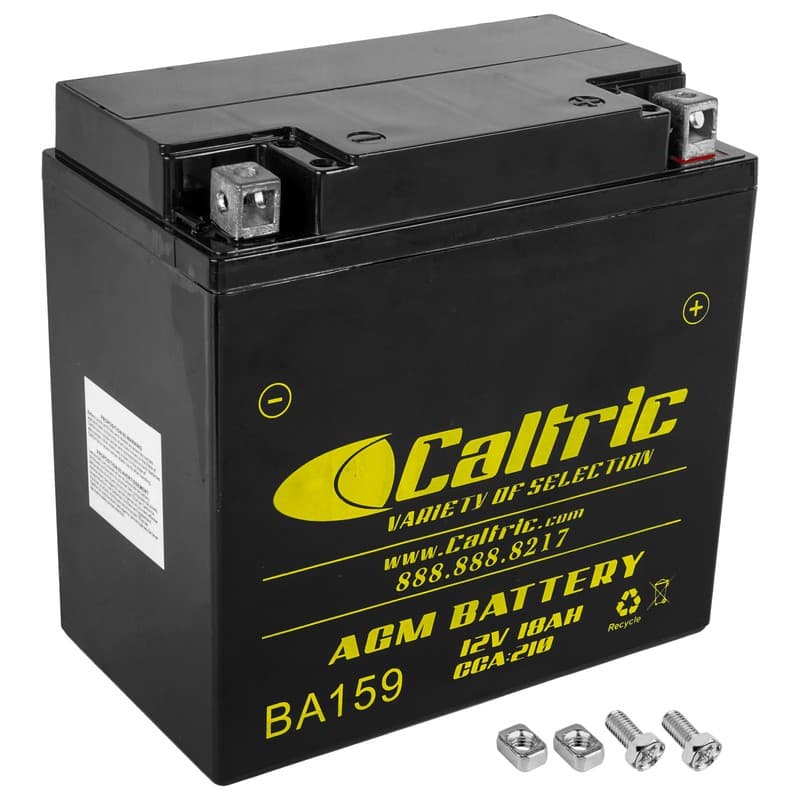 Caltric AGM Battery for Can-Am Bombardier Traxter 500 4X4 Xl Xt Auto 2002-2005