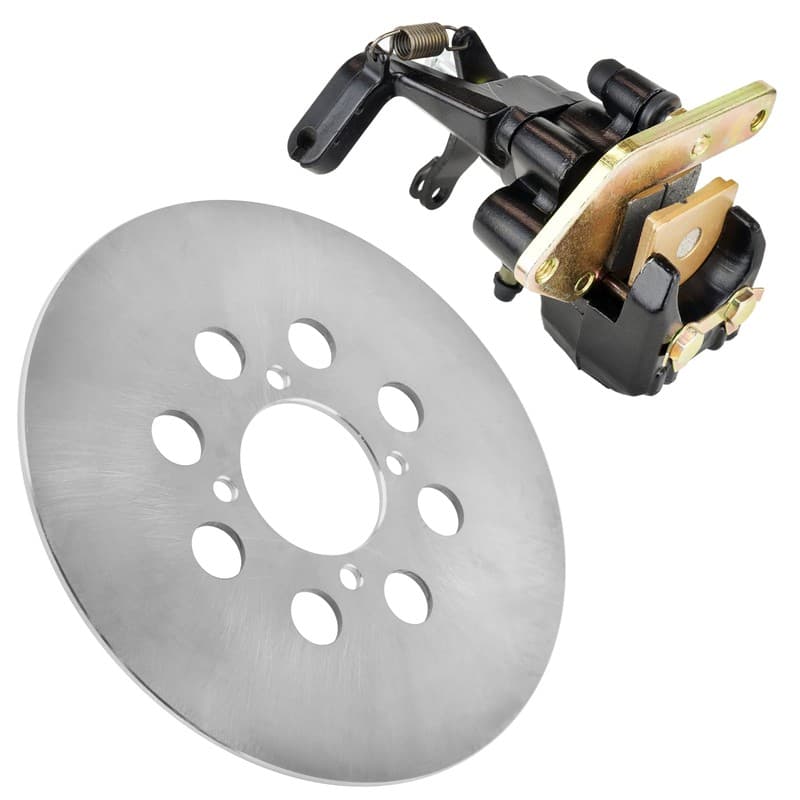 Rear Caliper w/ Brake Disc Rotor Fits Yamaha Warrior 350 YFM350x 1988-1989 ATV