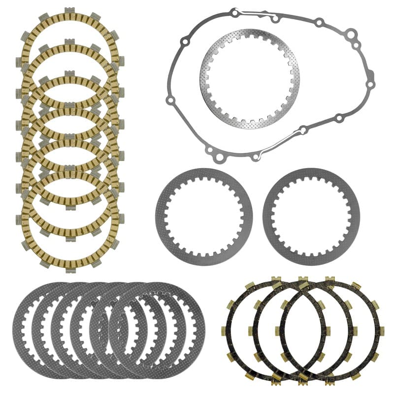 Clutch Friction Steel Plates Kit for Yamaha FJ09 FZ09 2017 / MT09 MT-09 18-2020
