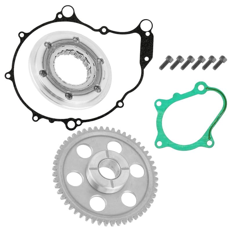 Starter Clutch & Gear Idler W/ Gaskets For Yamaha YFM660R Raptor 660R 2004-2005