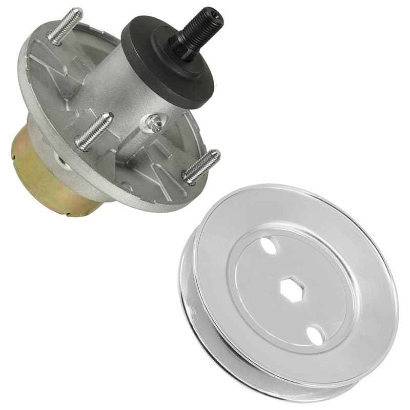 Mower Deck Spindle w/Pulley for John Deere Z515 Z525 Z530 Z535 ZTrak 48" 54"