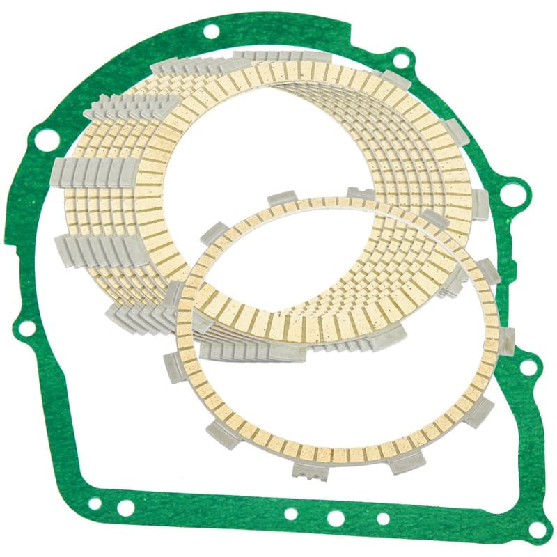 Clutch Friction Plates W/Gasket for Yamaha XVZ1300 Royal Star Tour Deluxe 97-10