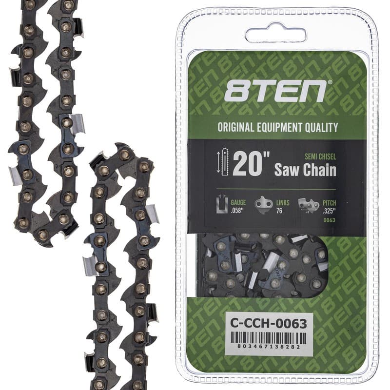 Chainsaw Chain 20 Inch .058 .325 76DL for Stihl Chain Saw 20 21LPX076G