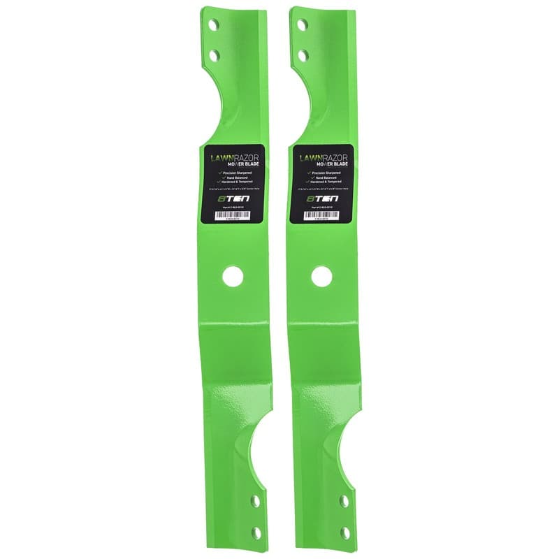 LawnRAZOR Notched Medium Lift Mower Blade for Gravely ZT 34 1334 03971900 2-Pack