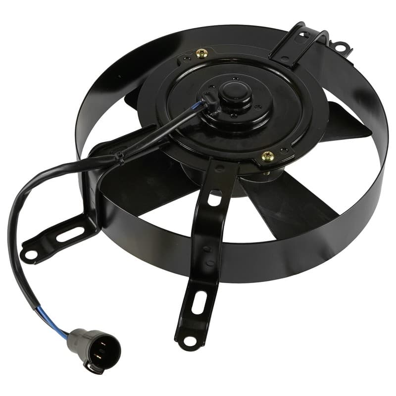 Caltric Radiator Fan Assembly For Kawasaki Brute Force 750 KVF750-A 2005-2011