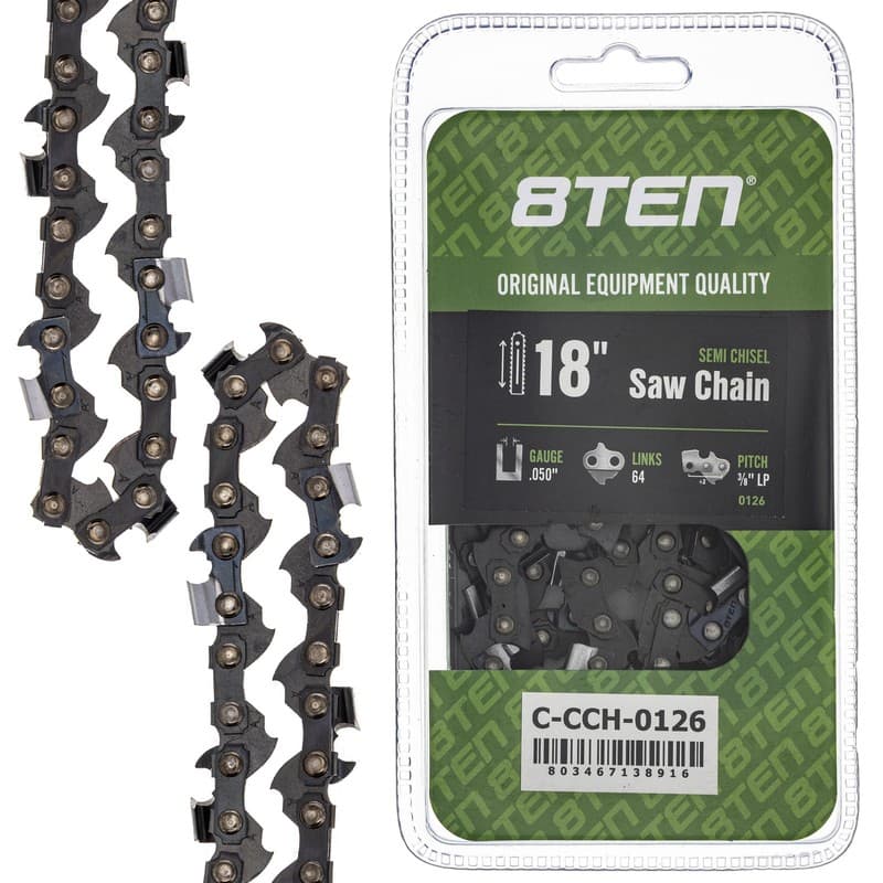 Chainsaw Chain 18 Inch .050 3/8 LP 64DL for Homelite 2 200 240 180 XL 190 245 CC