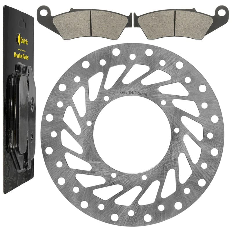 Front Brake Disc Rotor W/Pad For Honda CR125R 1995 1996 1997 1998 1999 2000-2007