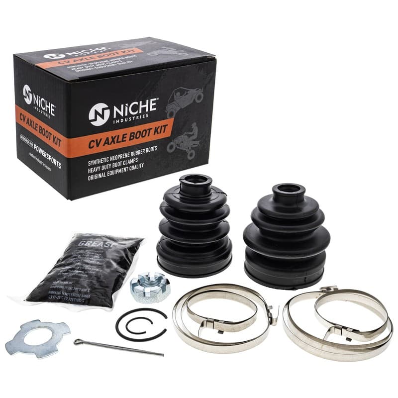 NICHE Front Rear CV Axle Boot Kit for Suzuki King Quad 700 750 500 54930-31G14